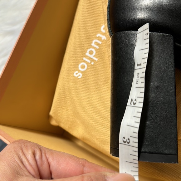 ACNE STUDIOS LEATHER PLATFORM BOOTS - Picture 8 of 16